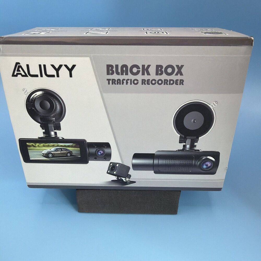 Black Box Traffic Recorder Black 3.16" Display Full HD 1080p Built-In G-Sensor